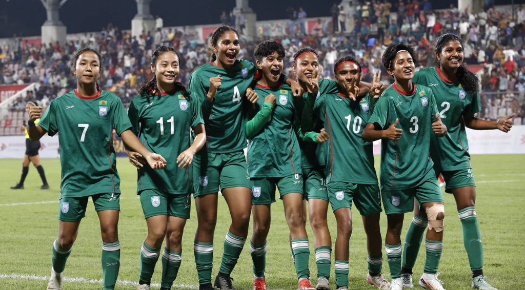 সাফ অনূর্ধ্ব-২০ নারী চ্যাম্পিয়নশিপ ২০২৫: সাগরিকার ৪ গোল, শিরোপা বাংলাদেশের 2 সাফ অনূর্ধ্ব-২০ নারী চ্যাম্পিয়নশিপ ২০২৫: সাগরিকার ৪ গোল, শিরোপা বাংলাদেশের