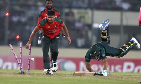 টি–টোয়েন্টিতে পাকিস্তানকে উড়িয়ে দিয়ে ঐতিহাসিক জয় পেল বাংলাদেশ